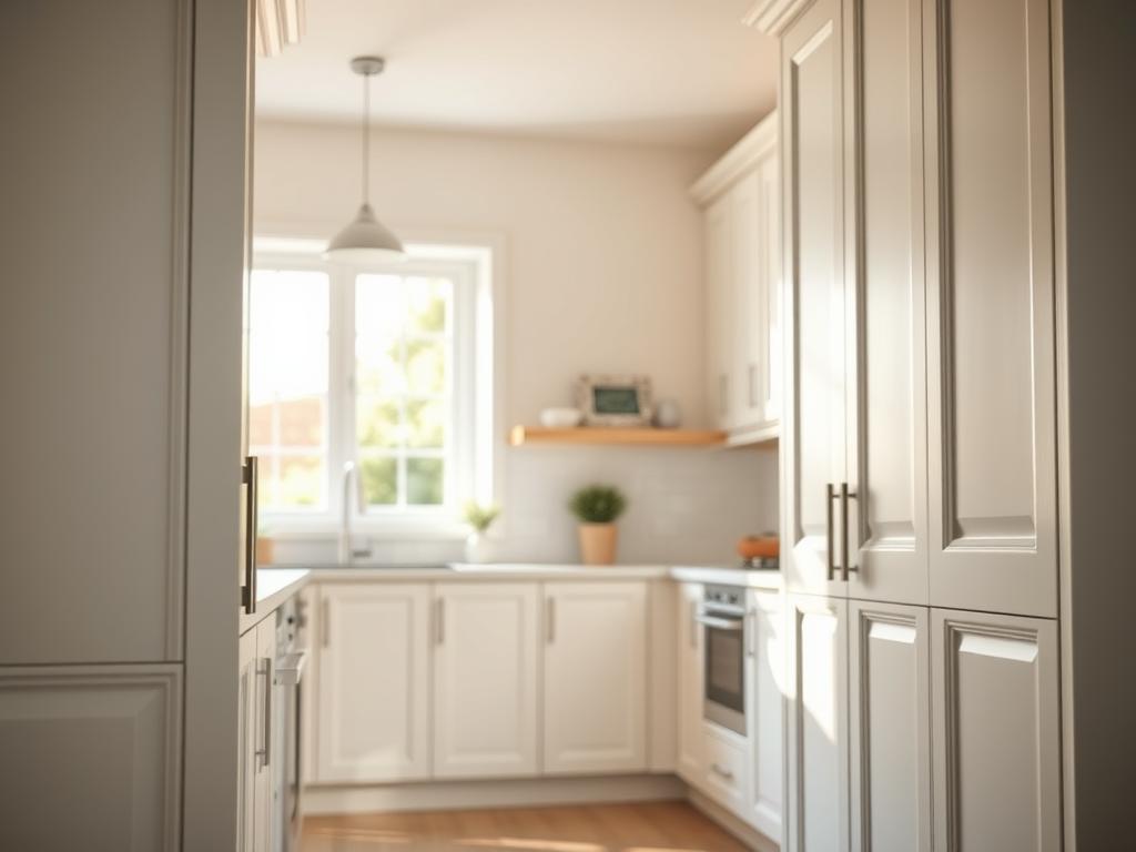 painted kitchen cabinet care