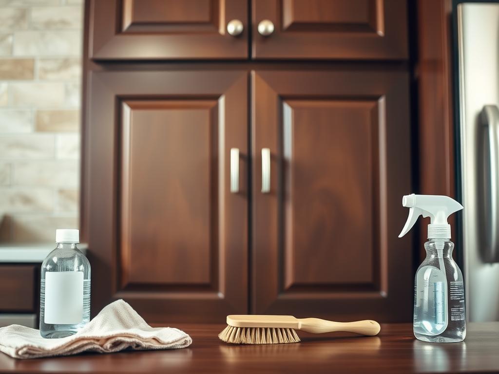 painted kitchen cabinet care