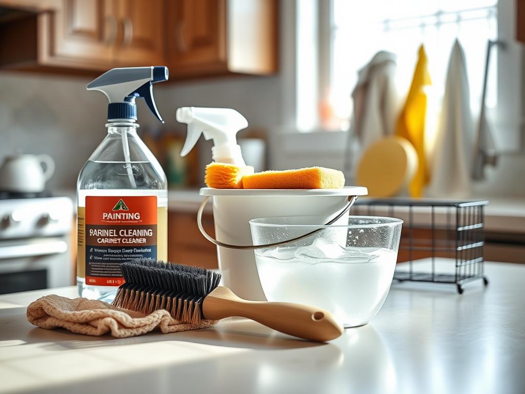 painted kitchen cabinet cleaning essentials